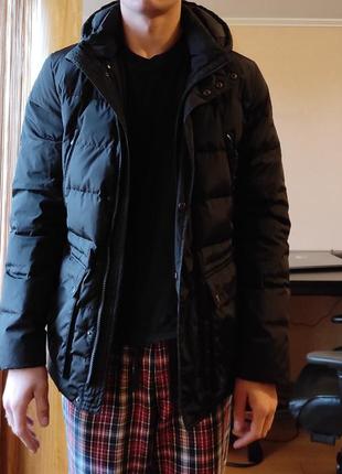 Куртка мужская зима/осень черная ostin