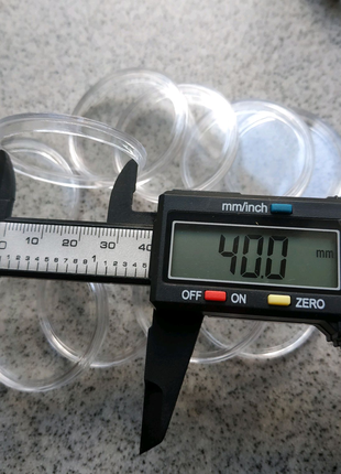 Капсули для монет діаметр 40 мм — 10 шт.