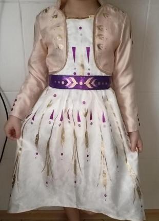 Карнавальный костюм платье принцессы анна "холодное сердце"