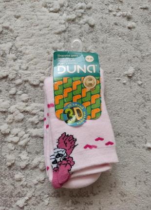 Махровые носки на девочку duna , размер 18- 20