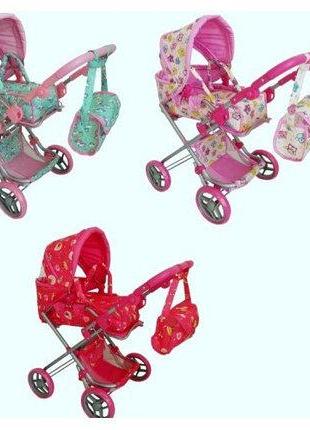 Детская коляска для кукол и пупсов MELOBO 9333