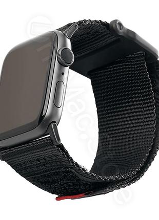 Ремінець UAG Active Strap для Apple Watch 45mm (Чорний)