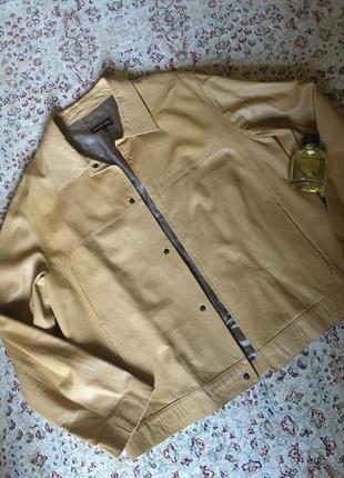Шкіряна куртка піджак armand basi р.50