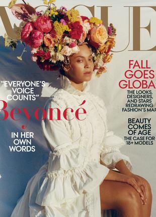 Журнал Vogue USA (September 2018) - Бейонсе, журналы мода-стиль