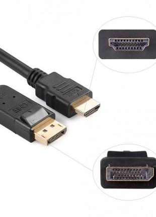 Кабель Display Port to HDMI 1.8м