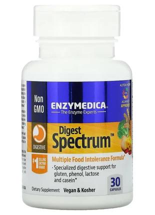 Enzymedica, Digest Spectrum, комплексное средство для пищевой ...
