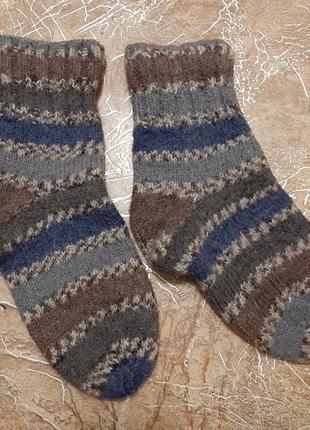 Теплі шкарпетки вовна в'язані унісекс дитячі чоловічі жіночі 3...