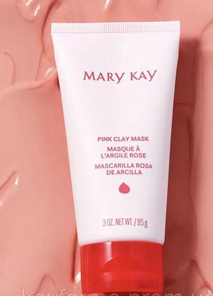 Оновлювальна маска з рожевою глиною mary kay