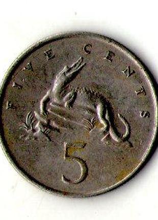 Ямайка 5 центів 1969 рік №872