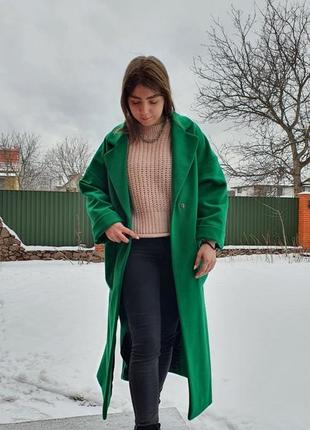 Жіноче пальто-халат season грейс яскраво-зеленого кольору