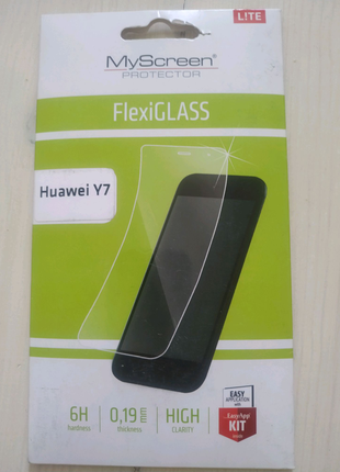 Защитное стекло для Huawei Y7 MyScreen 1013