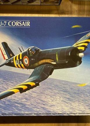 Збірна модель літака Heller F4U-7 Corsair 1:48