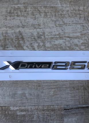 Шильдик Емблема Напис БМВ BMW XDrive 25d X1 X2 X3 X4 X5 X6