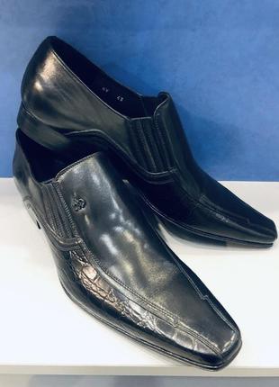 Розпродаж! оригінальні шкіряні італійські туфлі mario bruni .