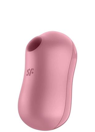 Вакуумный стимулятор клитора Satisfyer Cotton Candy Light Red