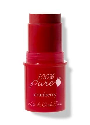 Тинт для щек и губ / 100% PURE Fruit Pigmented Lip & Cheek Tint