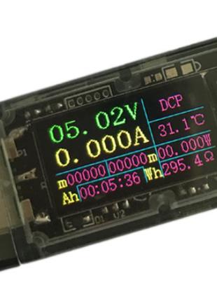 USB-тестер для измерения ёмкости,тока,времени 3.7-30V 5A (TW-TU)