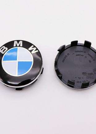 Колпачки заглушки на литые диски BMW БМВ 56мм 686109201
