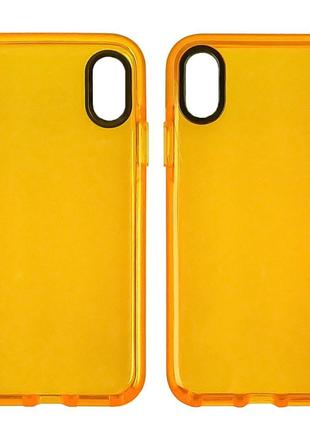 Чехол Clear Neon для Apple iPhone XR Жёлтый