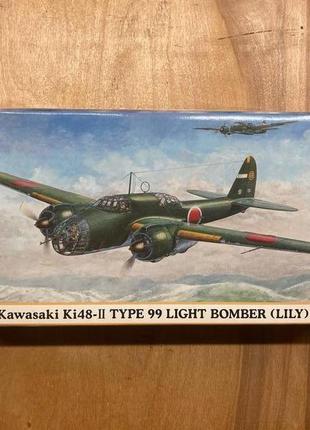 Збірна модель літака Hasegawa Kawasaki Ki48-II Type 99 1:72