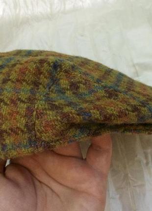 Кепка ткань harris tweed rydale англия