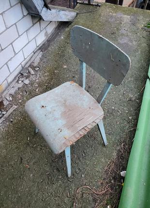 Стул стульчик ретро старинный деревянный ретро стул СССР