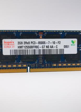 Оперативна пам'ять для ноутбука SODIMM Hynix DDR3 2Gb 1066MHz ...