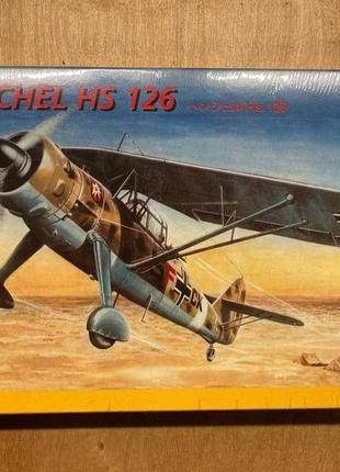 Збірна модель літака Italeri Henschel Hs 126 1:72