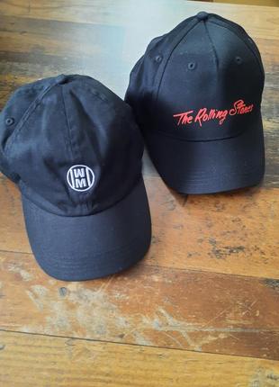 Новая стильная черная кепка с лого от h&m