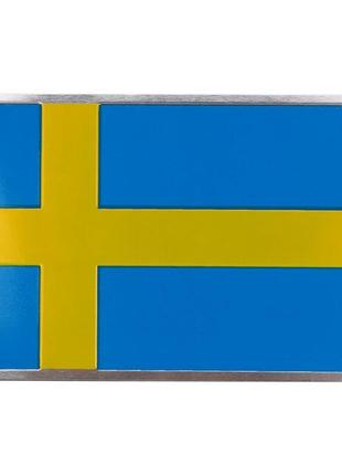 Эмблема флаг Швеции на крышку багажника