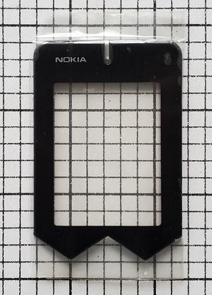 Стекло дисплея Nokia 7500 черный