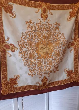 Шелковый платок в стиле барокко италия