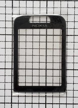 Стекло дисплея Nokia 6233 черный