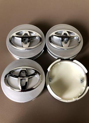 Колпачки заглушки на литые диски Тойота Toyota 62мм, 42603-12730