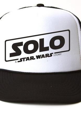 Кепка-тракер solo: a star wars story — black logo