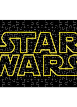 Пазл star wars - yellow logo