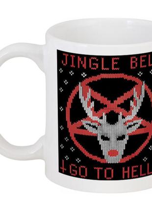 Кухоль jingle bell go to hell