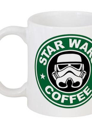 Кружка star wars coffee (белая)