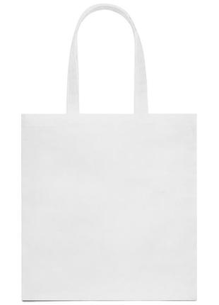 Шопер/еко-сумка — без малюнка (білий)