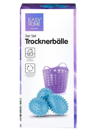 Easy Home Trocknerballe 3 штуки в наборе шарики для смягчения ...