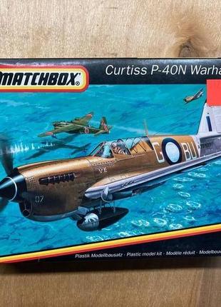 Збірна модель літака Matchbox Curtiss P-40N Warhawk 1:72