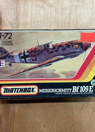 Збірна модель літака Matchbox Messerschmitt BF 109 E 1:72