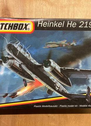 Збірна модель літака Matchbox Heinkel He 219 "UHU" 1:72