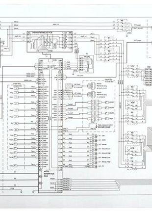 Наклейка, electrical diagram CIM5 ( рефрижератор StarCool )