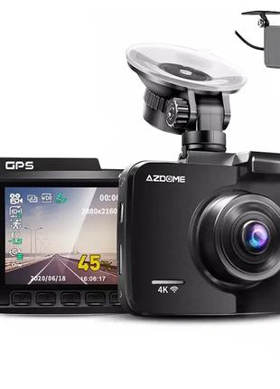 Автомобильный видеорегистратор Azdome GS63H Wi-Fi, GPS, WDR, G...