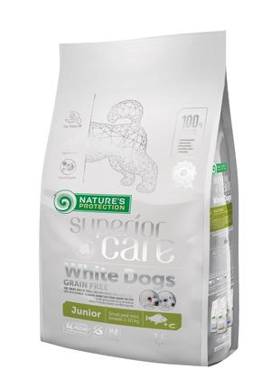 Superior Care White Dogs Grain Free Junior Small and Mini Breeds