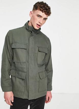 Куртка вітровка pull&bear 1944587 green
