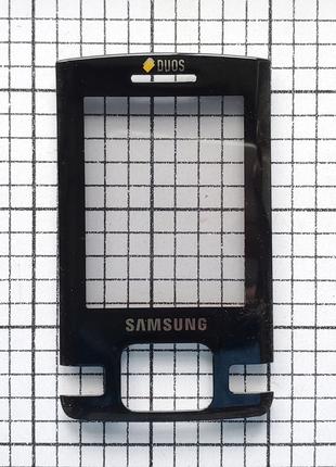 Стекло дисплея Samsung D780 черный
