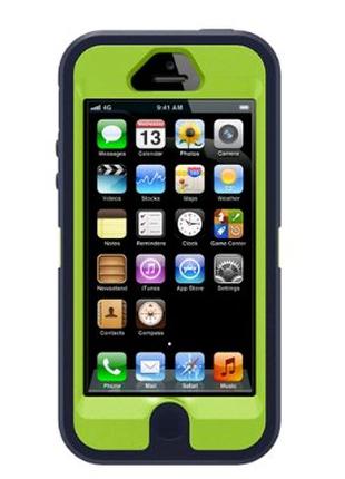 Чохол OtterBox для iPhone 5 Blue-Green