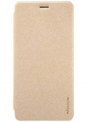 Чохол-книжка Nillkin Sparkle Series для Huawei P10 Lite Gold